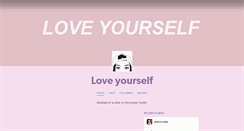 Desktop Screenshot of l0ve-y0urself.tumblr.com