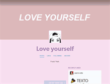 Tablet Screenshot of l0ve-y0urself.tumblr.com