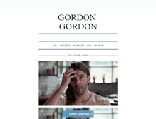 Tablet Screenshot of gordongordon.tumblr.com