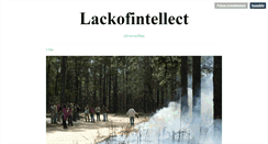 Desktop Screenshot of lackofintellect.tumblr.com