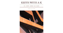 Desktop Screenshot of keithwithak.tumblr.com
