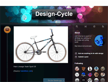 Tablet Screenshot of design-cycle.tumblr.com