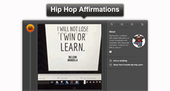 Desktop Screenshot of hiphopaffirmations.tumblr.com