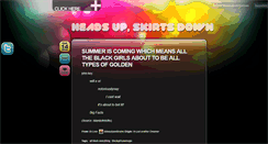 Desktop Screenshot of headsupskirtsdown.tumblr.com