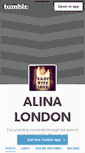 Mobile Screenshot of alina-london.tumblr.com