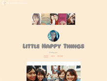 Tablet Screenshot of little-happythings.tumblr.com