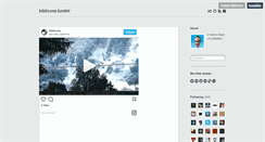 Desktop Screenshot of biblicone.tumblr.com
