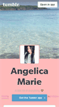 Mobile Screenshot of angiemarie123.tumblr.com