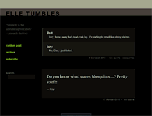 Tablet Screenshot of ellelily.tumblr.com