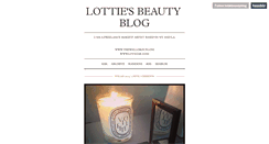 Desktop Screenshot of lottiebeautyblog.tumblr.com