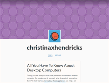 Tablet Screenshot of christinaxhendricks.tumblr.com