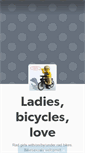 Mobile Screenshot of ladybike.tumblr.com