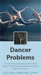 Mobile Screenshot of dancer-problems.tumblr.com
