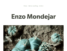 Tablet Screenshot of enzomondejar.tumblr.com