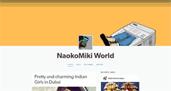 Desktop Screenshot of naokomiki.tumblr.com