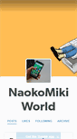 Mobile Screenshot of naokomiki.tumblr.com