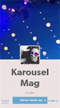 Mobile Screenshot of karouselmag.tumblr.com