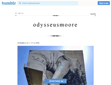 Tablet Screenshot of odysseusmoore.tumblr.com