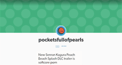 Desktop Screenshot of pocketsfullofpearls.tumblr.com