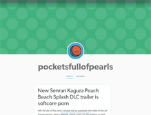 Tablet Screenshot of pocketsfullofpearls.tumblr.com