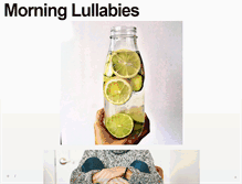 Tablet Screenshot of morninglullabies.tumblr.com