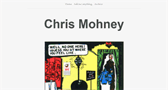 Desktop Screenshot of chrismohney.tumblr.com