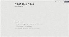 Desktop Screenshot of meghanwaslike.tumblr.com