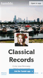 Mobile Screenshot of classicalrecords.tumblr.com