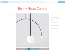 Tablet Screenshot of bunnyhates.tumblr.com