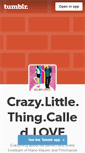 Mobile Screenshot of crazylittlethingcalledl-o-v-e.tumblr.com