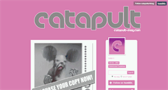 Desktop Screenshot of catapultartmag.tumblr.com