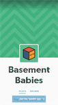 Mobile Screenshot of basementbabies.tumblr.com