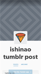 Mobile Screenshot of ishinao.tumblr.com