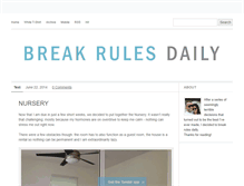 Tablet Screenshot of breakrulesdaily.tumblr.com