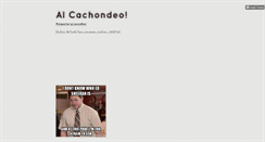 Desktop Screenshot of alcachondeo.tumblr.com