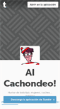 Mobile Screenshot of alcachondeo.tumblr.com