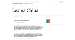 Desktop Screenshot of lexmachina.tumblr.com