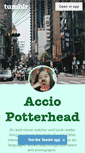 Mobile Screenshot of bloodyproudpotterhead.tumblr.com