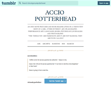 Tablet Screenshot of bloodyproudpotterhead.tumblr.com