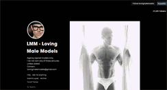 Desktop Screenshot of lovingmalemodels.tumblr.com