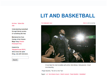 Tablet Screenshot of litandbasketball.tumblr.com