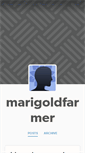 Mobile Screenshot of marigoldfarmer.tumblr.com