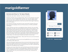 Tablet Screenshot of marigoldfarmer.tumblr.com