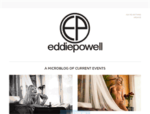 Tablet Screenshot of eddiepowell.tumblr.com
