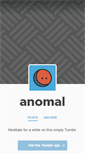 Mobile Screenshot of anomal.tumblr.com