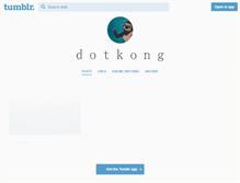 Tablet Screenshot of dotk.tumblr.com