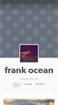 Mobile Screenshot of frankocean.tumblr.com