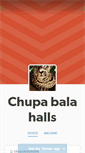 Mobile Screenshot of chupabalahalls.tumblr.com