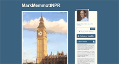 Desktop Screenshot of markmemmottnpr.tumblr.com