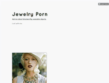 Tablet Screenshot of jewelryporn.tumblr.com